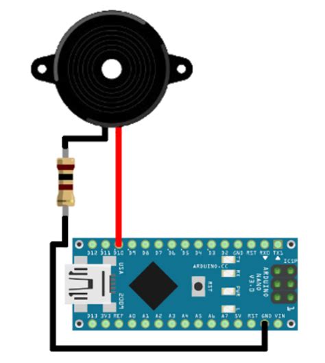 arduino nano buzzer code|Buzzer Module Interfacing with Arduino .